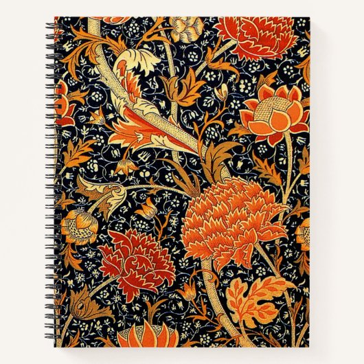 Cray, een prachtig  design van William Morris Notitieboek (Voorkant)
