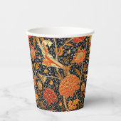 Cray, een prachtig William Morris-ontwerp. Papieren Bekers (Voorkant)