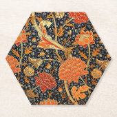 Cray, een prachtig William Morris patroon Kartonnen Onderzetters (Voorkant)