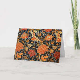 Cray, een vintage William Morris-ontwerp Kaart