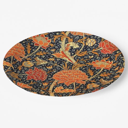 Cray, een William Morris-design, Papieren Bordje (Gekanteld)