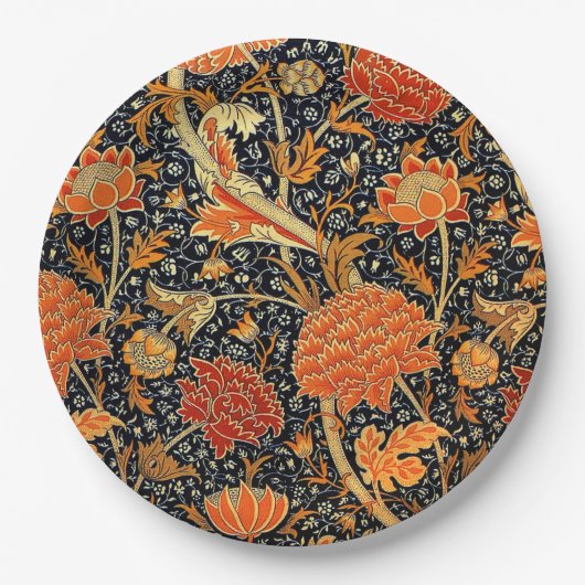 Cray, een William Morris-design, Papieren Bordje (Voorkant)