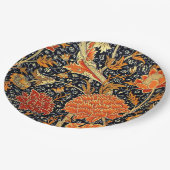 Cray, een  William Morris-ontwerp Papieren Bordje (Gekanteld)