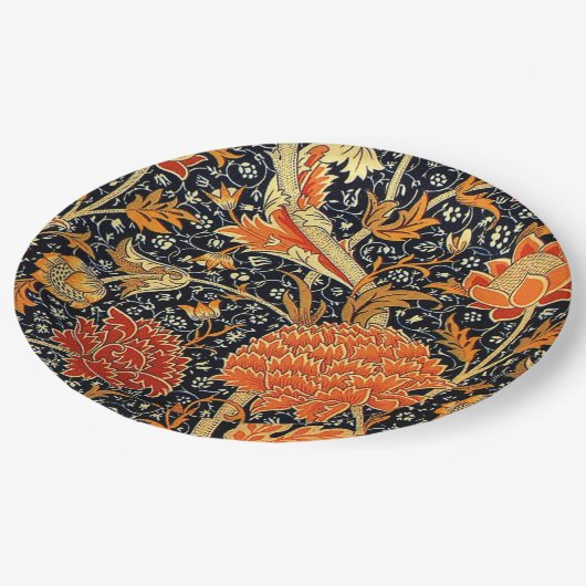 Cray, een  William Morris-ontwerp Papieren Bordje (Gekanteld)