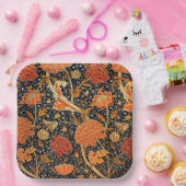 Cray, een William Morris patroon, Papieren Bordje (Feest)