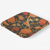 Cray, een William Morris patroon, Papieren Bordje (Gebogen)