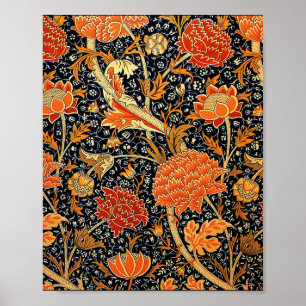 Cray, een William Morris patroon, Poster