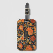 Cray, een William Morris SJABLOON, Bagagelabel (Voorkant (verticaal))