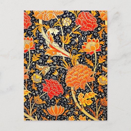 Cray Floral briefkaart (Voorkant)