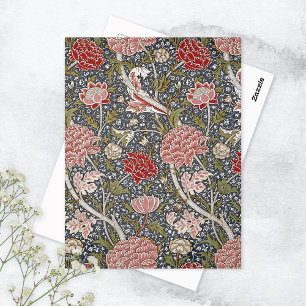 Cray Floral Textiel Patroon William Morris Briefkaart