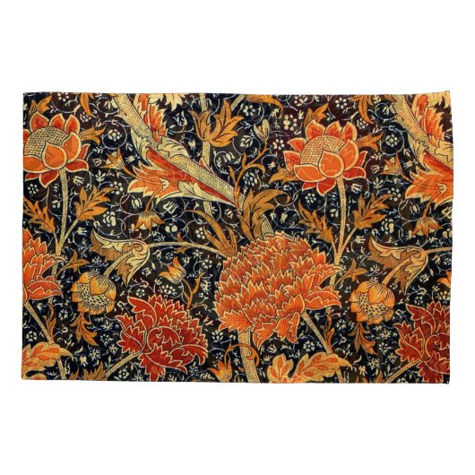 Cray, kleurrijk William Morris patroon Kussensloop (Achterkant)