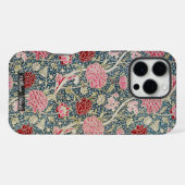 Cray Pattern - bloemen & bladeren - William Morris iPhone Hoesje (Achterkant horizontaal)