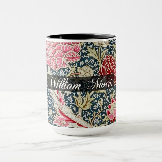 Cray Pattern - bloemen & bladeren - William Morris Mok (Midden)