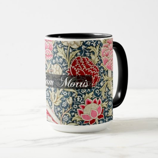 Cray Pattern - bloemen & bladeren - William Morris Mok (Voorkant rechts)