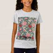Cray Pattern - bloemen & bladeren - William Morris T-shirt (Voorkant)