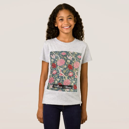 Cray Pattern - bloemen & bladeren - William Morris T-shirt (Voorkant volledig)