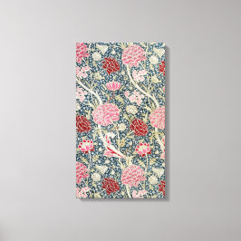 Cray Pattern (door William Morris) Art Canvas Afdruk