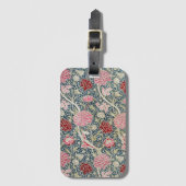 Cray Pattern (door William Morris) Bagagelabel (Voorkant (verticaal))