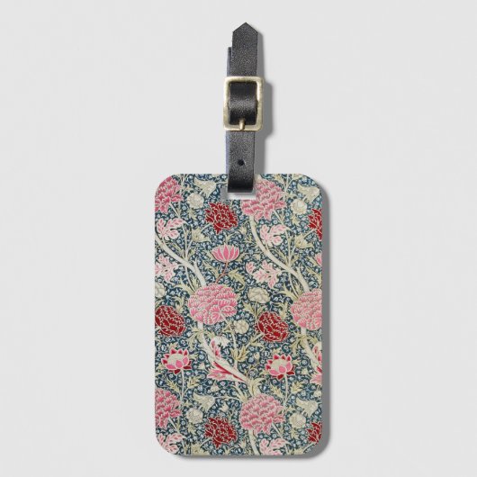 Cray Pattern (door William Morris) Bagagelabel (Voorkant (verticaal))