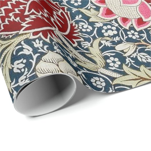 Cray Pattern (door William Morris) Cadeaupapier (Rol Hoek)