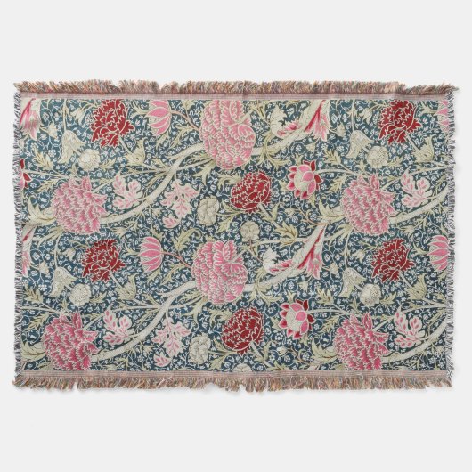 Cray Pattern (door William Morris) Deken (Voorkant)