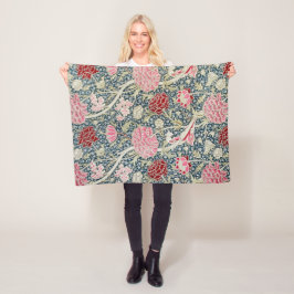 Cray Pattern (door William Morris) Fleece Deken