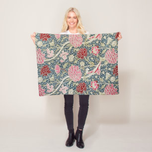 Cray Pattern (door William Morris) Fleece Deken