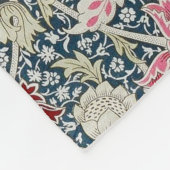 Cray Pattern (door William Morris) Fleece Deken (Hoek)