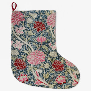 Cray Pattern (door William Morris) Grote Kerstsok