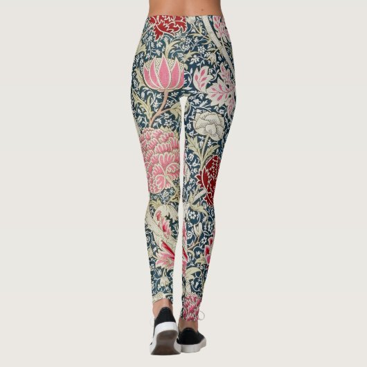 Cray Pattern (door William Morris) Leggings (Achterkant)