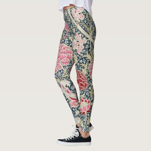 Cray Pattern (door William Morris) Leggings (Links)