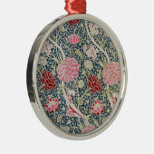 Cray Pattern (door William Morris) Metalen Ornament (Rechts)