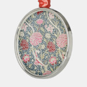 Cray Pattern (door William Morris) Metalen Ornament (Links)