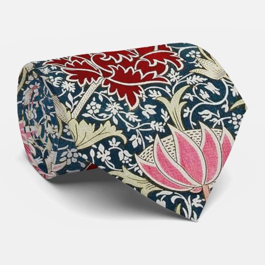 Cray Pattern (door William Morris) Stropdas (Opgerold)