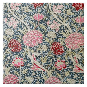 Cray Pattern (door William Morris) Tegeltje