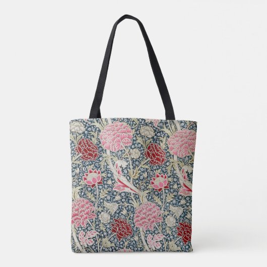 Cray Pattern (door William Morris) Tote Bag (Achterkant)