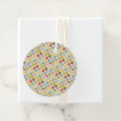 CRAY QUILT Ronde Gift Labels / Cream (In situ)