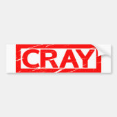 Cray Stamp Bumpersticker (Voorkant)
