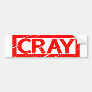 Cray Stamp Bumpersticker
