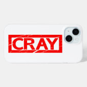 Cray stempel Case-Mate iPhone case (Achterkant (horizontaal))