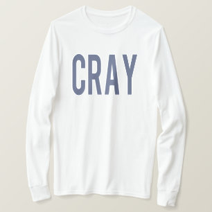 CRAY T-shirt met lange mouwen