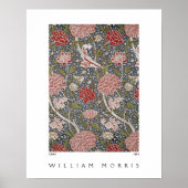 Cray Textile Pattern Wiiliam Morris Poster (Voorkant)