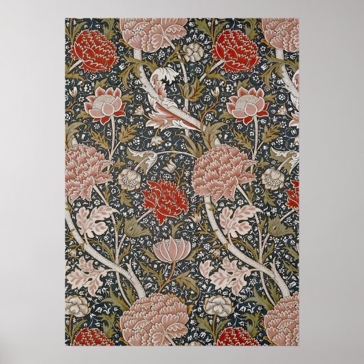  Cray Textile Print William Morris Poster (Voorkant)