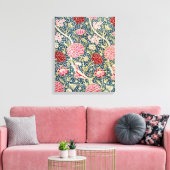 Cray van William Morris Canvas Afdruk (Insitu (Woonkamer))