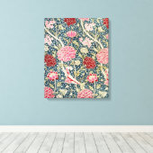 Cray van William Morris Canvas Afdruk (Insitu (Houten vloer))