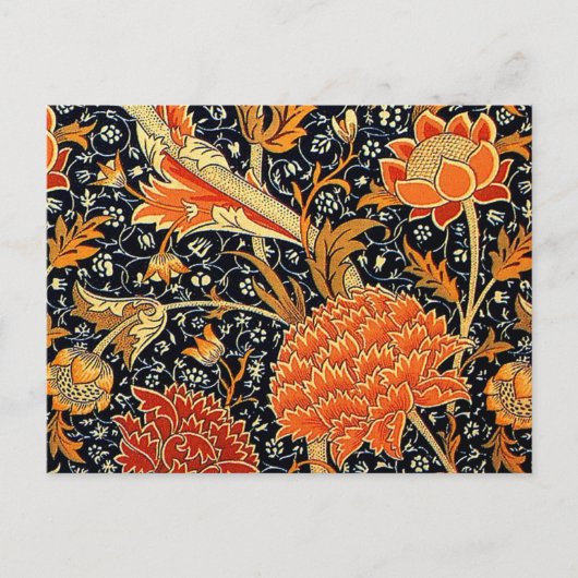 Cray van William Morris Feestdagenkaart (Voorkant)