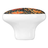 Cray van William Morris Keramische Knop (Zijkant)