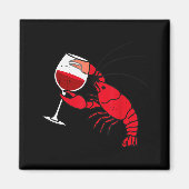 Crayfish Boil Party Funny Crawfish Lobster Seafood Magneet (Voorkant)