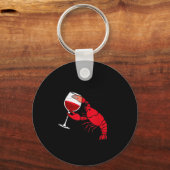 Crayfish Boil Party Funny Crawfish Lobster Seafood Sleutelhanger (Voorkant)