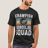 Crayfish Boil Squad T-shirt (Voorkant)